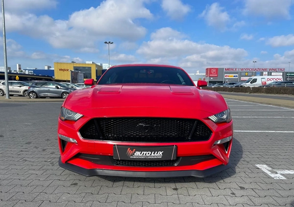 Ford Mustang cena 157300 przebieg: 19000, rok produkcji 2019 z Szczawno-Zdrój małe 497